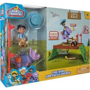 Dino Ranch Obstacle Course Miguel & Tango Playset